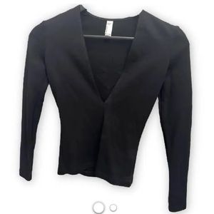 - American Apparel Tops | American Apparel Deep V Long Sleeve!